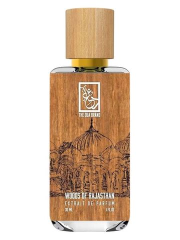 The Dua Brand Woods Of Rajasthan fragrance bottle