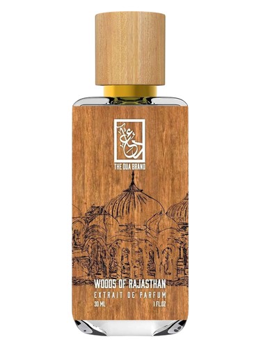 The Dua Brand Woods Of Rajasthan fragrance bottle