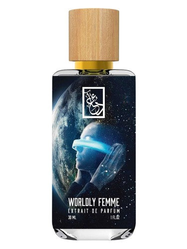 The Dua Brand Worldly Femme fragrance bottle