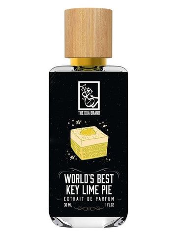 The Dua Brand World’s Best Key Lime Pie fragrance bottle