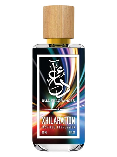 The Dua Brand Xhilaration fragrance bottle