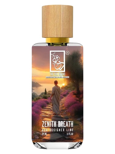 The Dua Brand Zenith Breath fragrance bottle