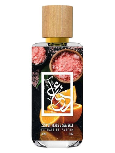 The Dua Brand Zest of Herbs & Sea Salt fragrance bottle