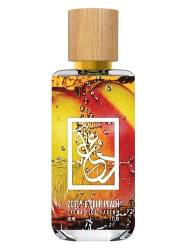 The Dua Brand Zesty & Sour Peach fragrance bottle