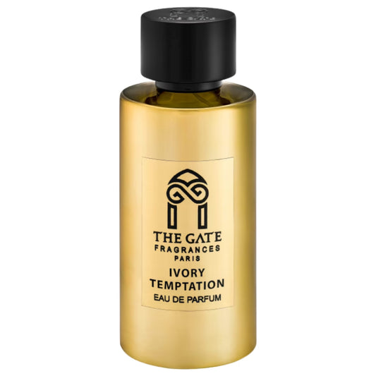 The Gate Fragrances Paris Ivory Temptation EDP fragrance bottle