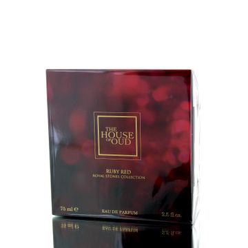 The House Of Oud Ruby Red EDP fragrance bottle