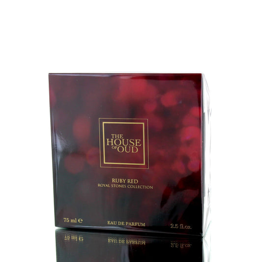 The House Of Oud Ruby Red EDP fragrance bottle