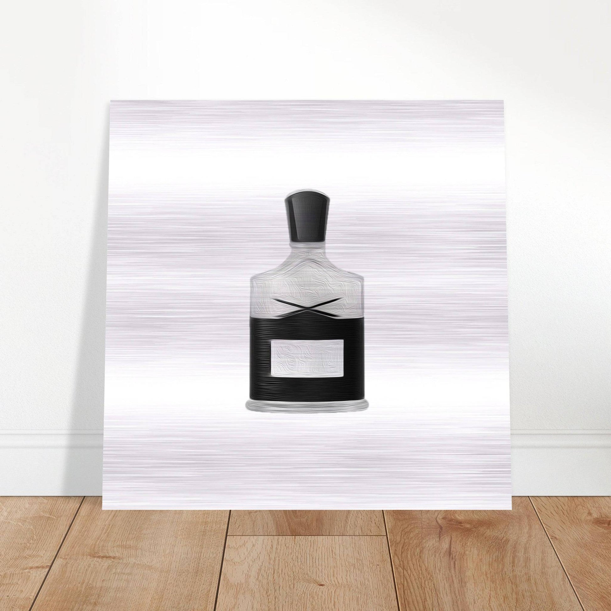 The King Oil Painting Brushed Aluminum Print - Chaos Fragrances
