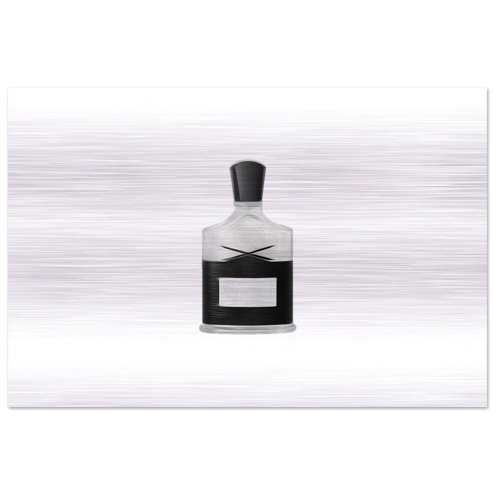 The King Oil Painting Brushed Aluminum Print - Chaos Fragrances