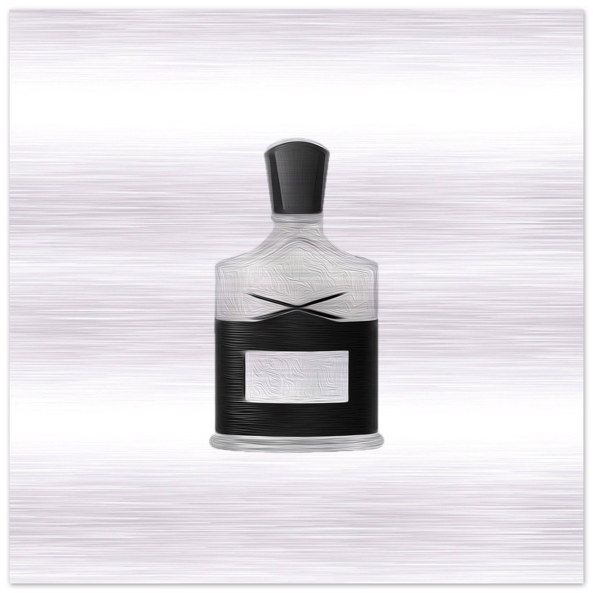 The King Oil Painting Brushed Aluminum Print - Chaos Fragrances