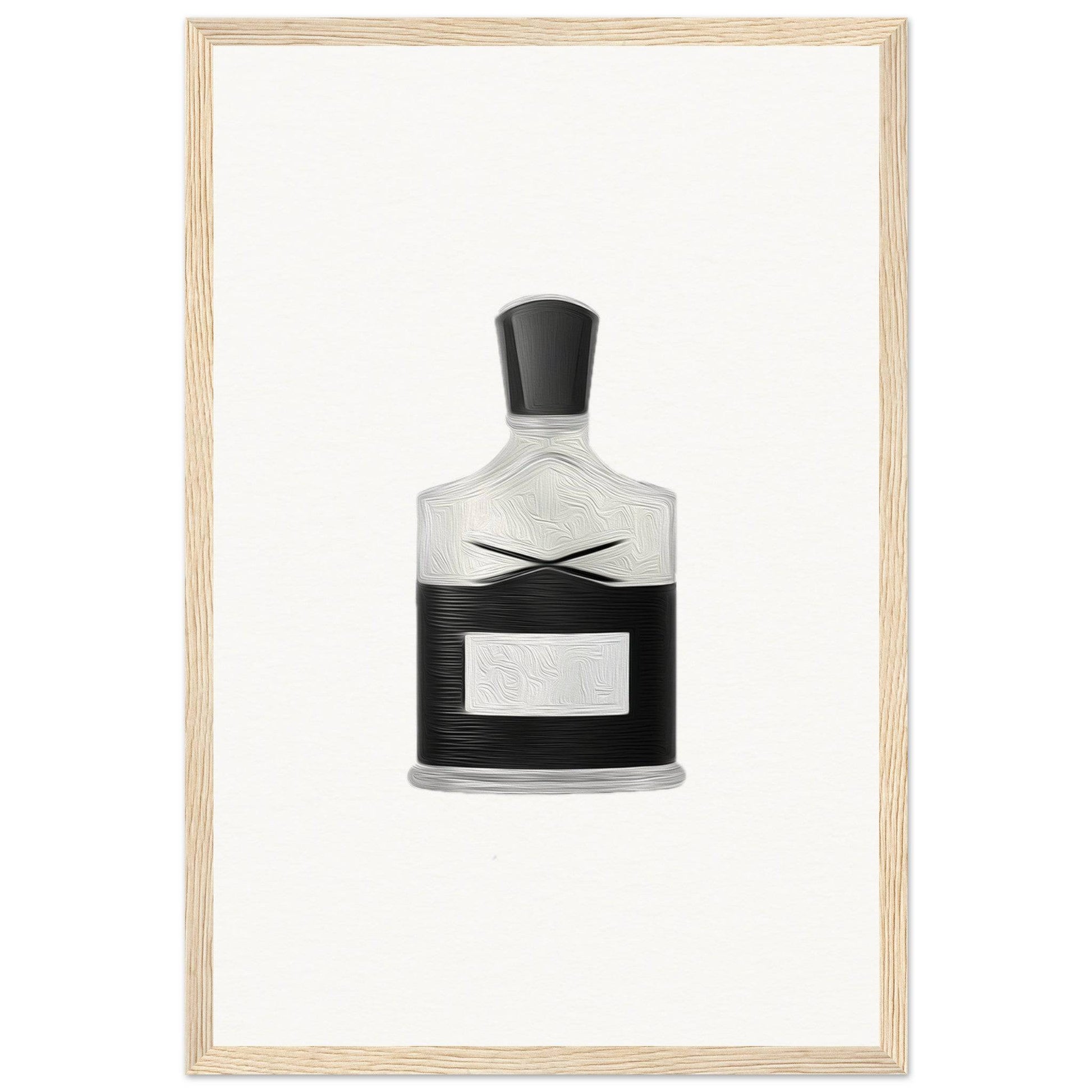 The King Oil Painting Paper Wooden Framed Poster - Chaos Fragrances