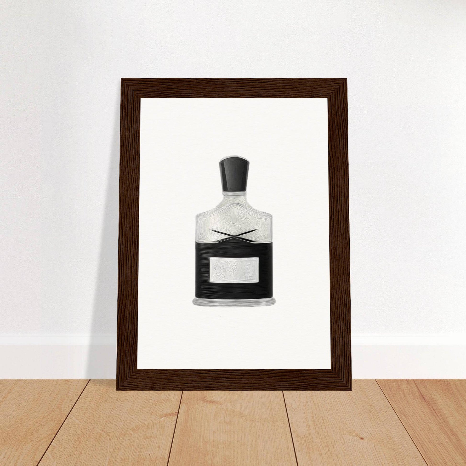 The King Oil Painting Paper Wooden Framed Poster - Chaos Fragrances