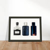 The King, Stallion & Savage Trio Metal Framed Poster - Chaos Fragrances