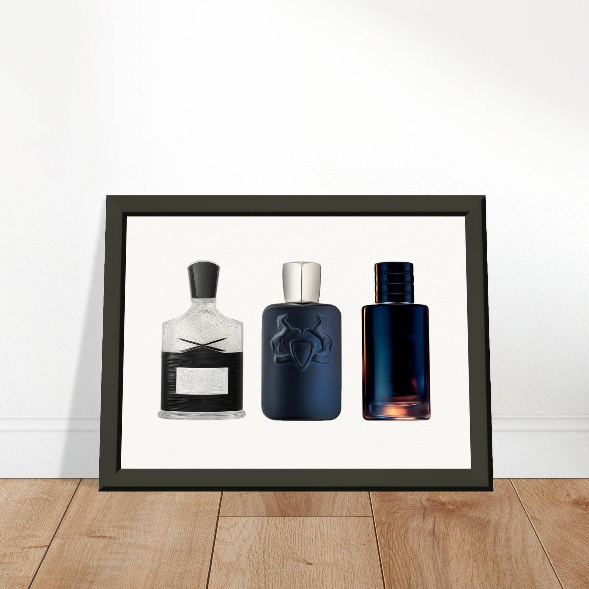 The King, Stallion & Savage Trio Metal Framed Poster - Chaos Fragrances
