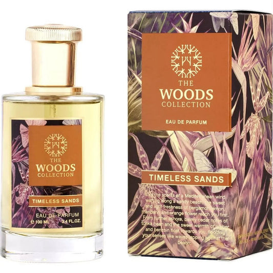 The Woods Collection Timeless Sands EDP fragrance bottle