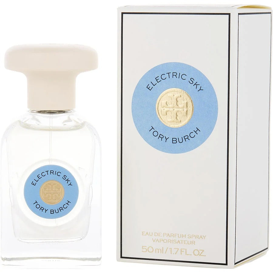Tory Burch Electric Sky EDP fragrance bottle