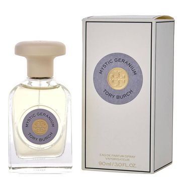 Tory Burch Mystic Geranium EDP fragrance bottle