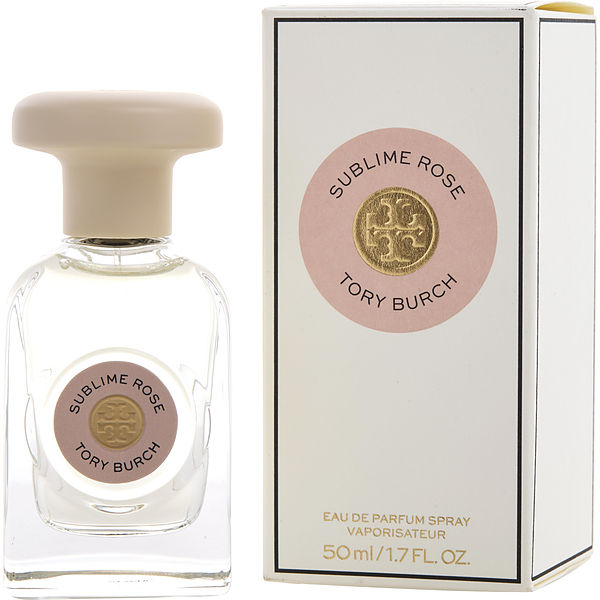 Tory Burch Sublime Rose EDP fragrance bottle