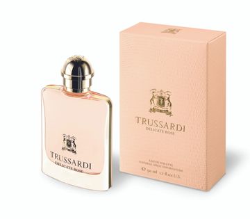 Trussardi Delicate Rose EDT fragrance bottle