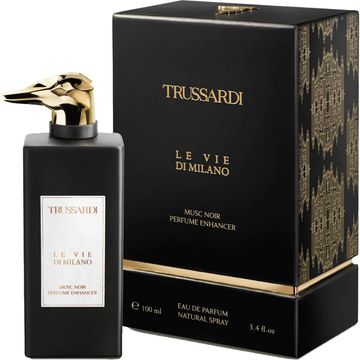 Trussardi Musc Noir Perfume Enhancer EDP fragrance bottle