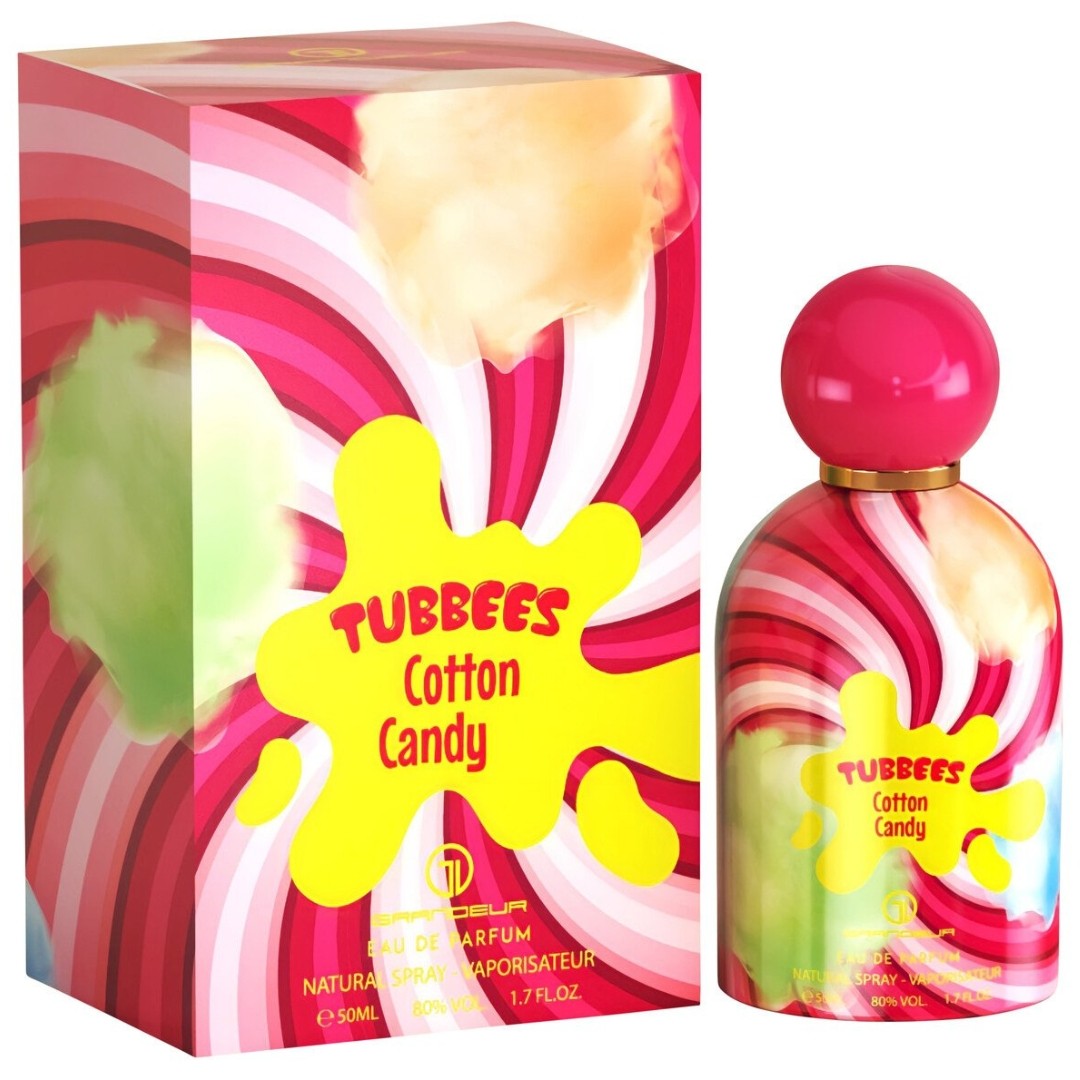 Tubbees Cotton Candy EDP fragrance bottle