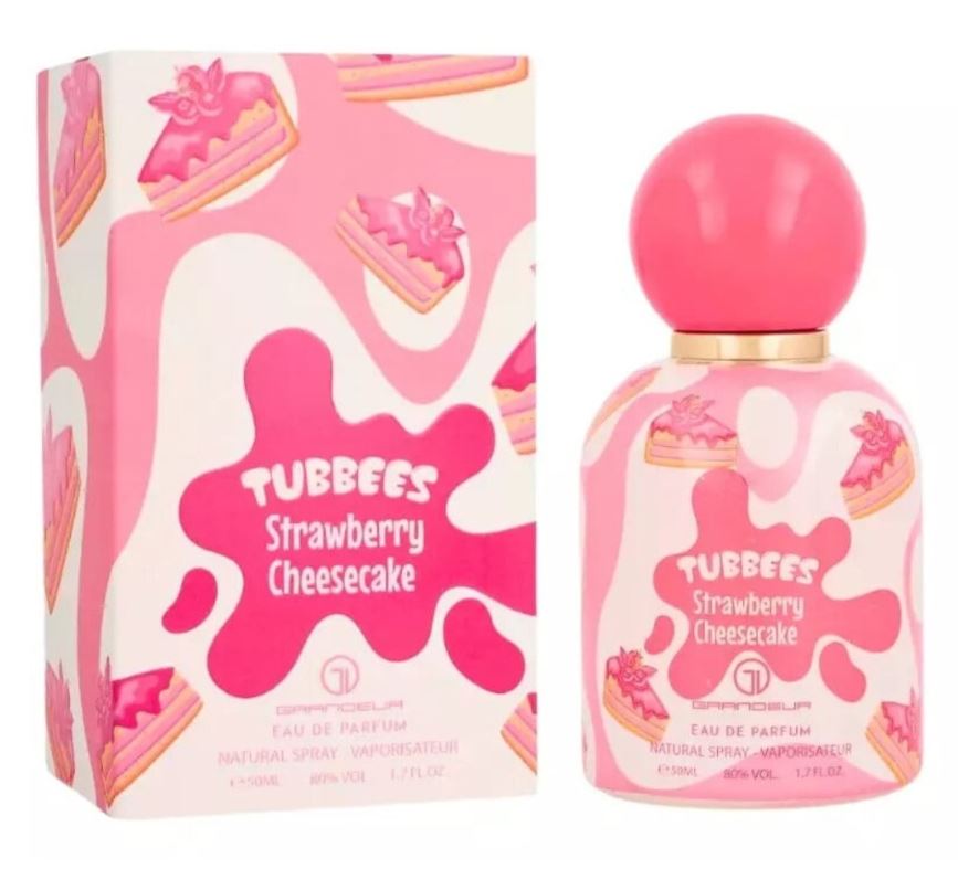 Tubbees Strawberry Cheescake EDP fragrance bottle
