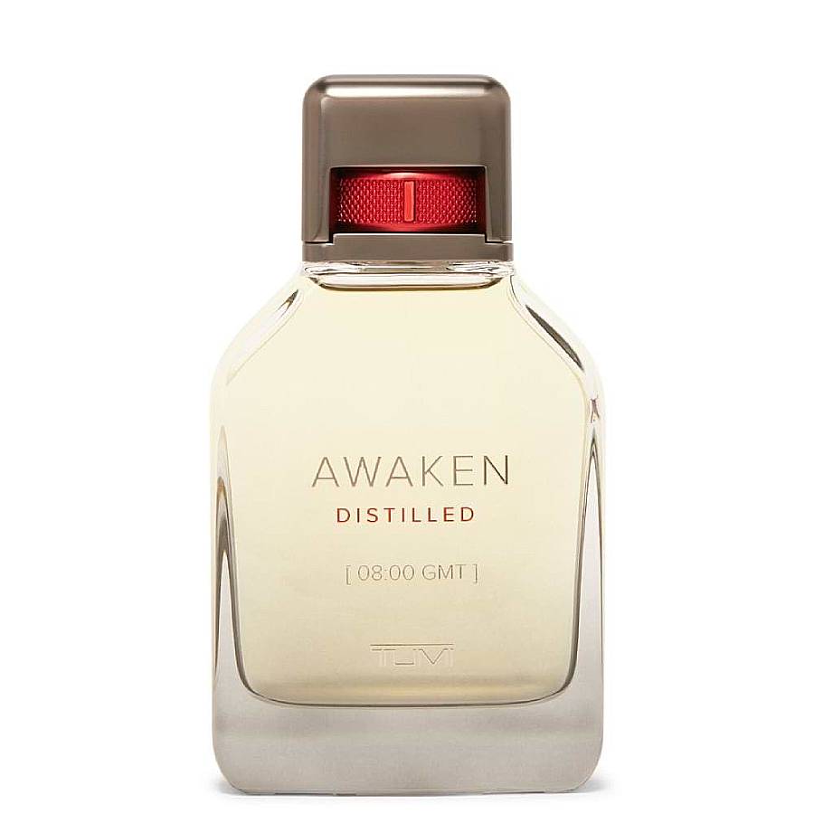 Tumi Awaken Distilled EXTRAIT fragrance bottle