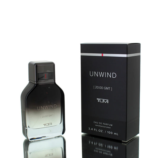 Tumi Unwind EDP fragrance bottle