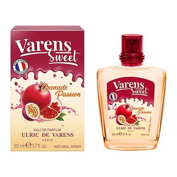 Ulric de Varens Sweet Grenade Passion EDP fragrance bottle