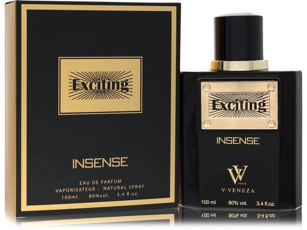 V. Veneza Exciting Insense EDP fragrance bottle