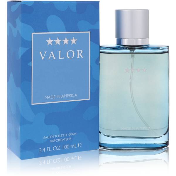 Valor EDT fragrance bottle