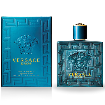 Versace Eros EDT fragrance bottle