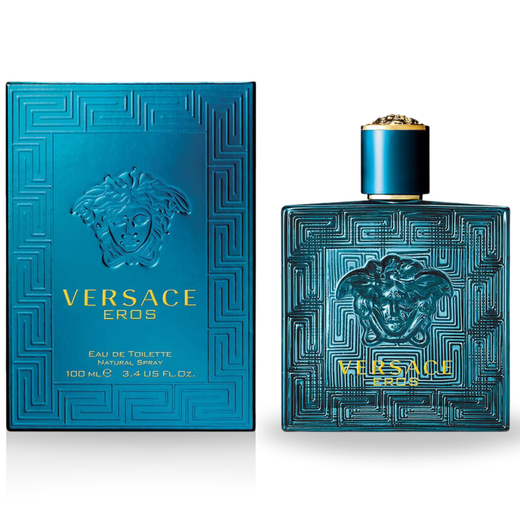 Versace Eros EDT fragrance bottle