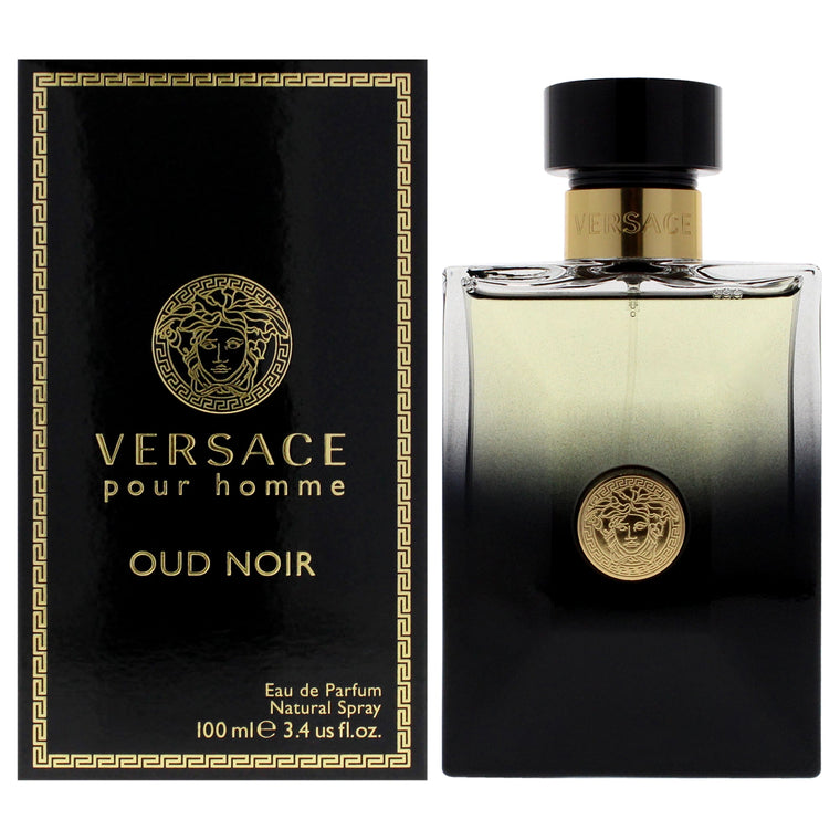 Versace Pour Homme Oud Noir EDP fragrance bottle