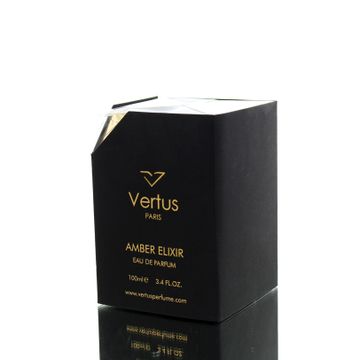 Vertus Amber Elixir EDP fragrance bottle