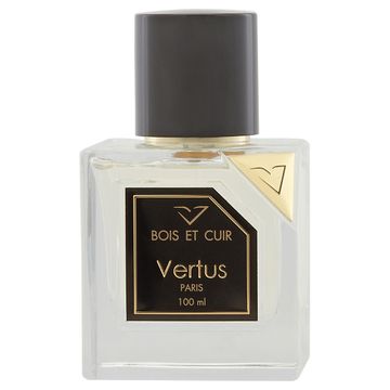 Vertus Bois Et Cuir EDP fragrance bottle