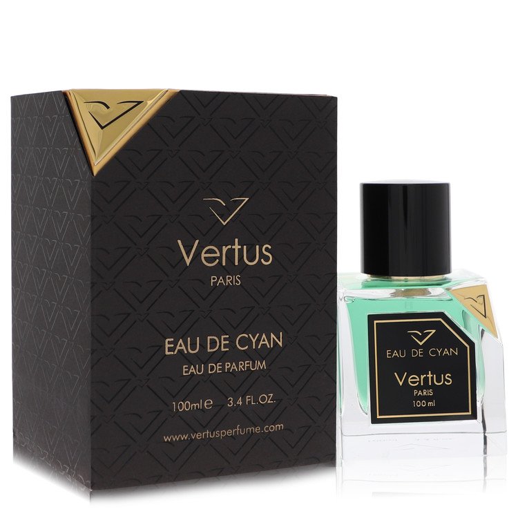 Vertus Eau de Cyan EDP fragrance bottle
