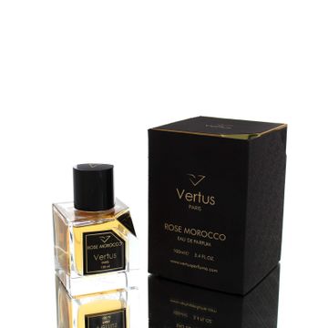 Vertus Rose Morocco EDP fragrance bottle