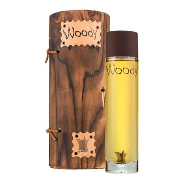 Woody EDP fragrance bottle