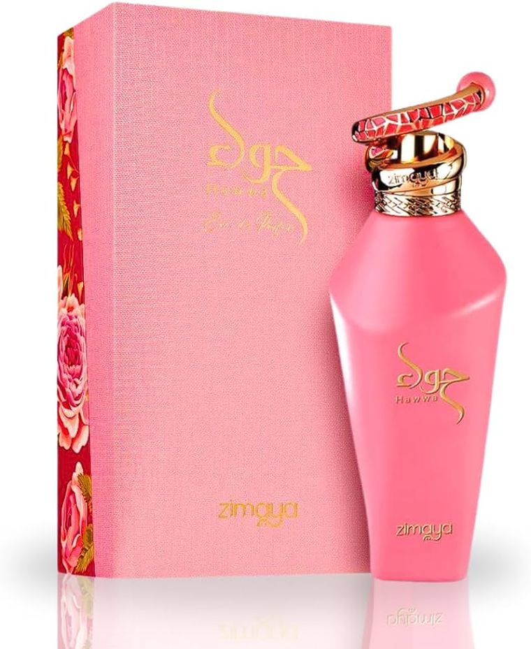 Zimaya Hawwa Pink EDP fragrance bottle