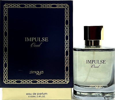 Zimaya Impulse Oud EDP fragrance bottle