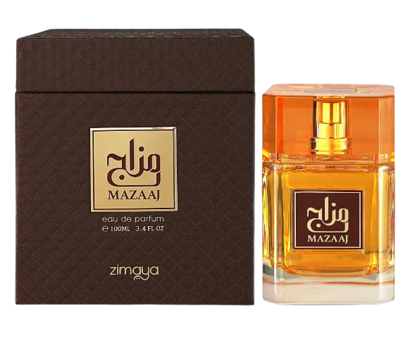 Zimaya Mazaaj EDP fragrance bottle