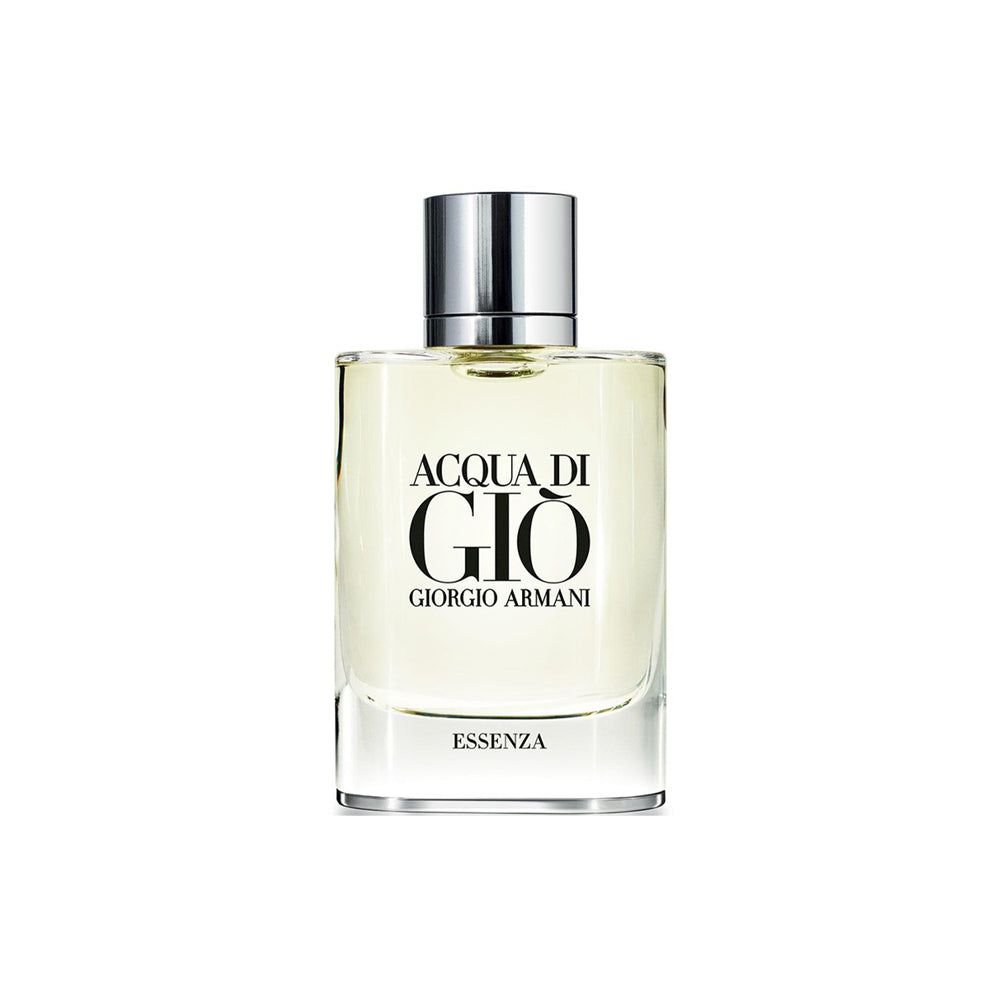 Giorgio Armani Acqua di Giò Essenza Eau de Parfum bottle on a white background