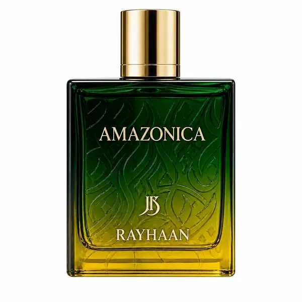 Rayhaan Amazonica 2026 fragrance bottle