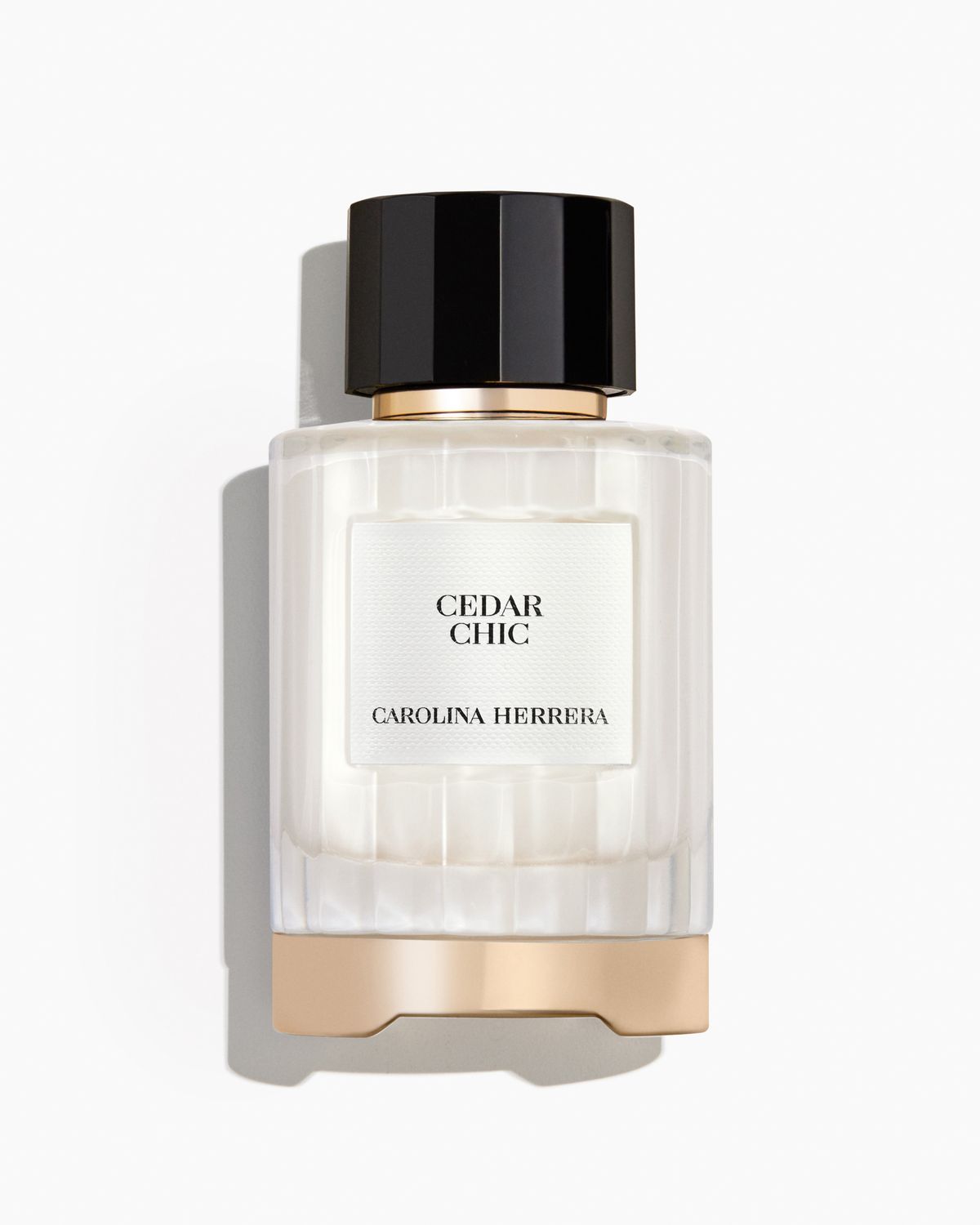 Carolina Herrera Cedar Chic 2025 fragrance bottle