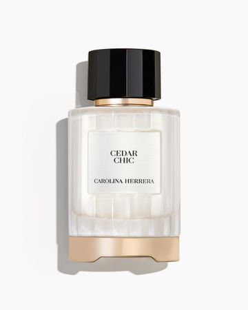Carolina Herrera Cedar Chic 2025 fragrance bottle
