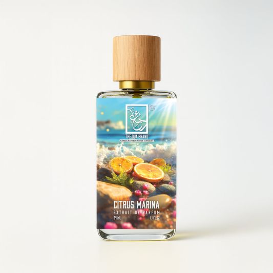The Dua Brand Citrus Marina 2026 fragrance bottle