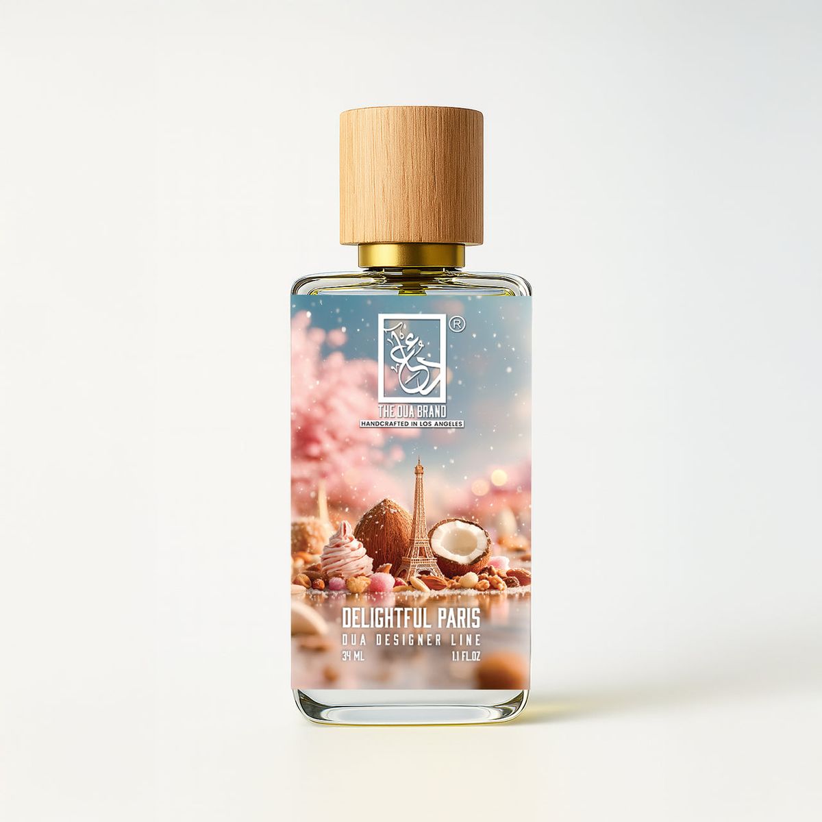 The Dua Brand Delightful Paris 2026 fragrance bottle
