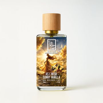 The Dua Brand As I Wish: Sunny Vanilla fragrance bottle