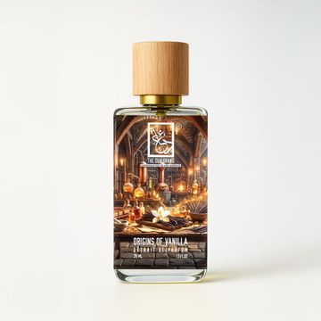 The Dua Brand Origins Of Vanilla Extrait de Parfum fragrance bottle
